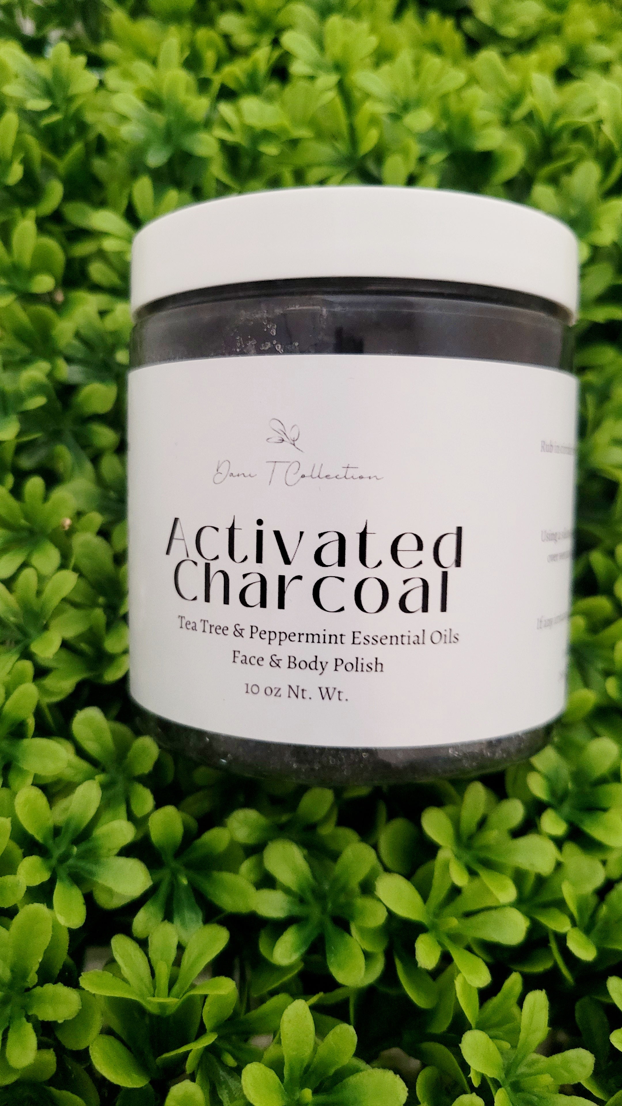Activated Charcoal Face & Body Scrub
