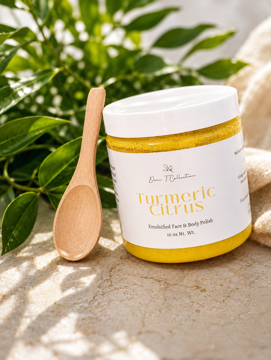 Turmeric Citrus Face & Body Scrub