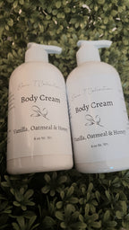 Body Cream Vanilla, Oatmeal & Honey