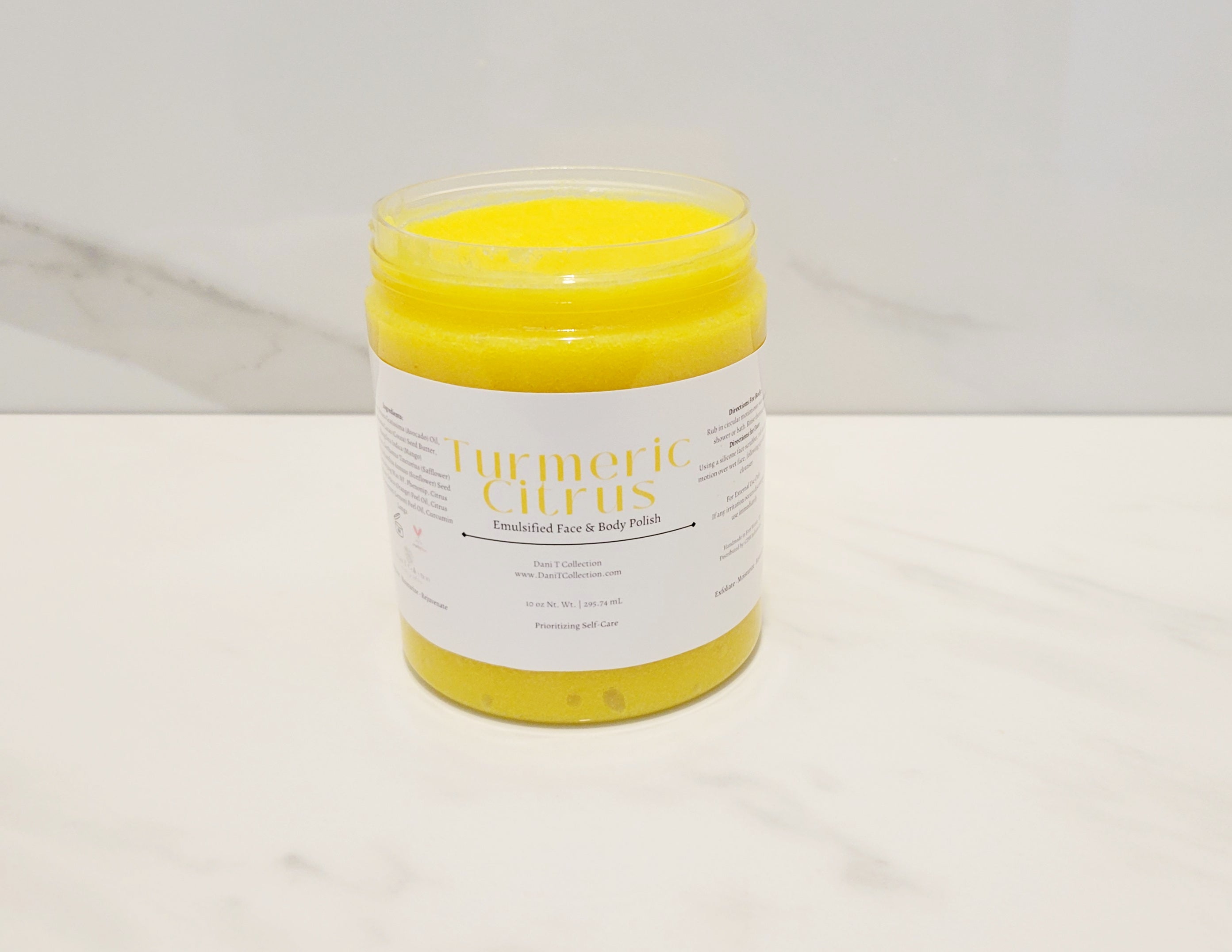 Turmeric Citrus Face & Body Scrub
